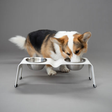 ŌHOPE elevated bowl duo - White ®