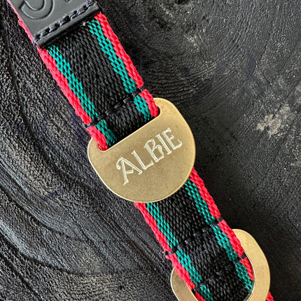 PIHA Dog Collar SMALL - Forest Red ®