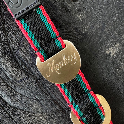 PIHA Dog Collar SMALL - Forest Red ®