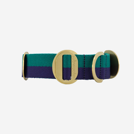 PIHA Dog Collar 35mm - Navy Forest ®