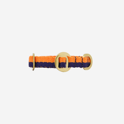 PIHA Dog Collar 14mm - Orange Navy ®