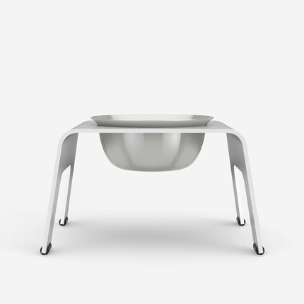 ŌHOPE elevated pet bowl - White ®